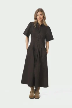 Neo Noir Baia Poplin Dress 165343 584