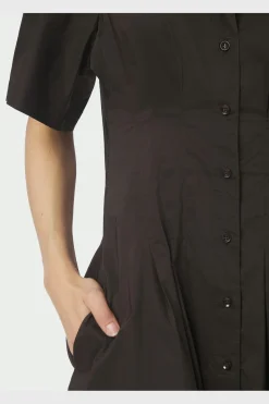 Neo Noir Baia Poplin Dress 165343 584