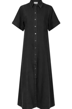 Hot Neo Noir Balli Denim Dress 163548 Black