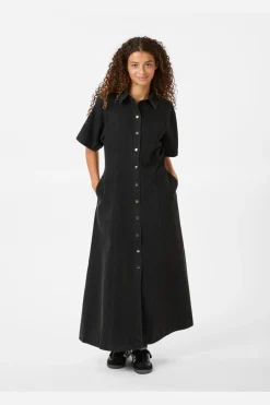 Hot Neo Noir Balli Denim Dress 163548 Black