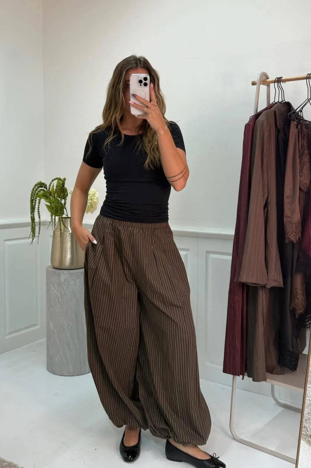 Hot Dear Molly ballon pants 164678b brown
