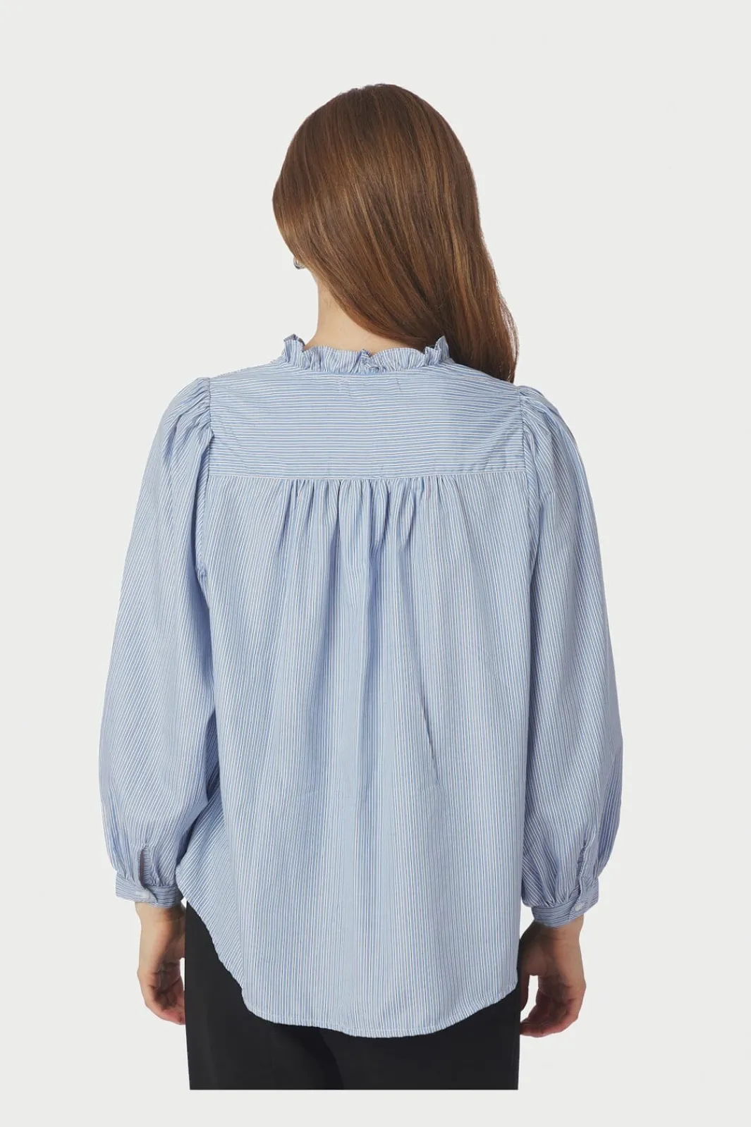 Sale Neo Noir Barba Striped Blouse 167938 145