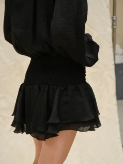 Neo Noir Bari Chiffon Dress 166918 100