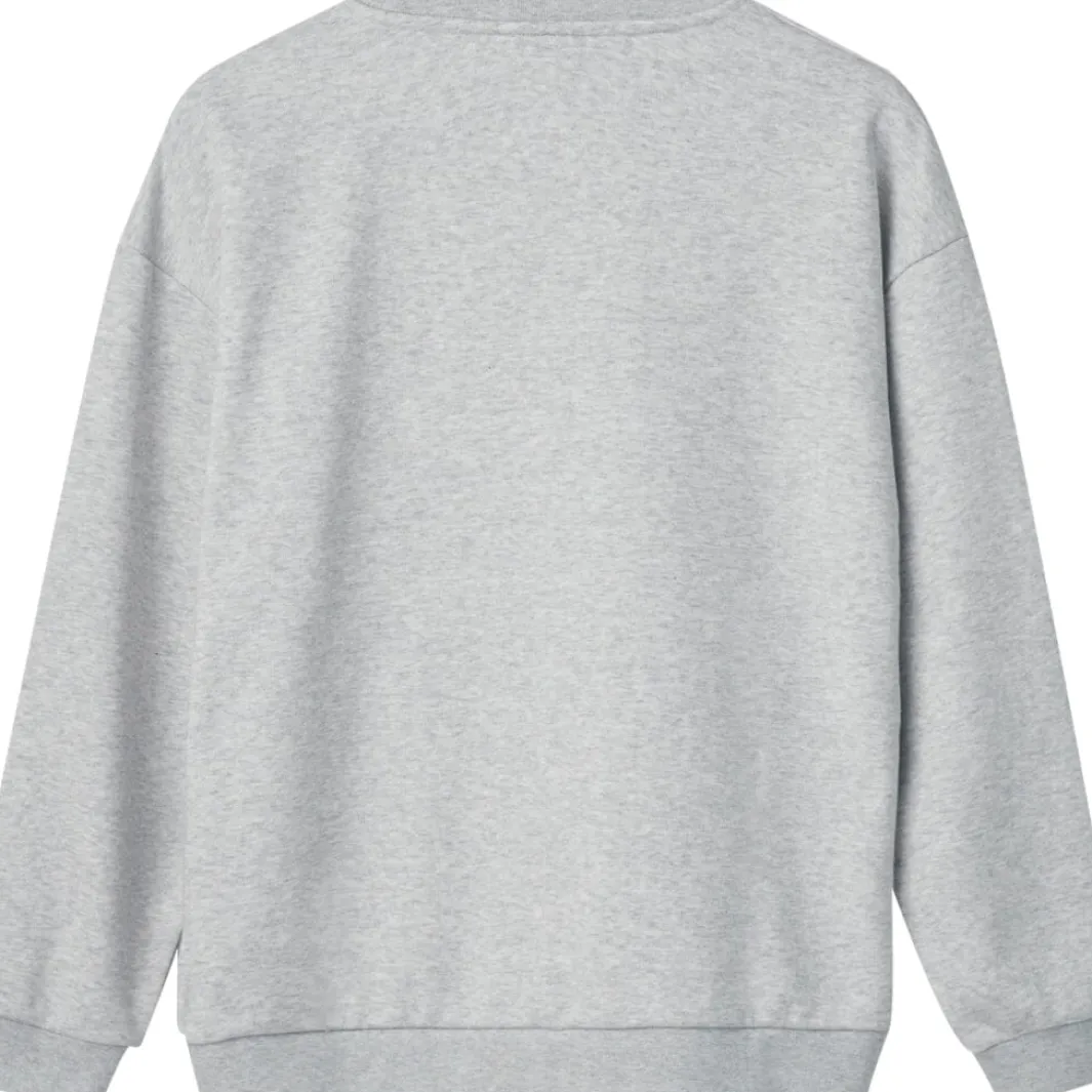 Best H2O Base Woman Sweat O'Neck 1020 Lt. Grey Mel
