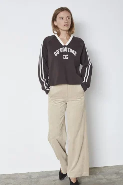 Online Co´Couture Batucc Coco V-Sweat 47001 145