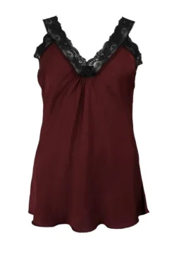 Black Colour Bcbea Black Lace Top 41045 Shirts