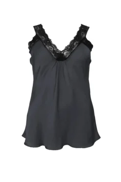 Sale Black Colour Bcbea Black Lace Top 41045 Shirts