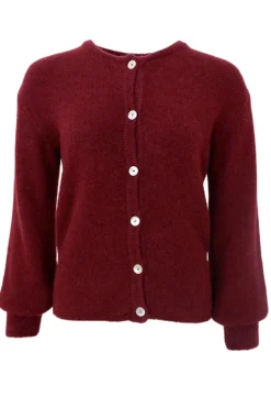 Black Colour Bcbella Knit Cardigan 1205 Plum