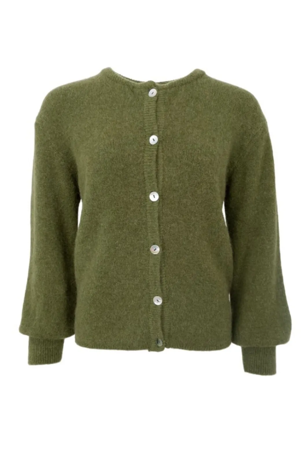 Black Colour Bcbella Knit Cardigan 1205 Moss Green