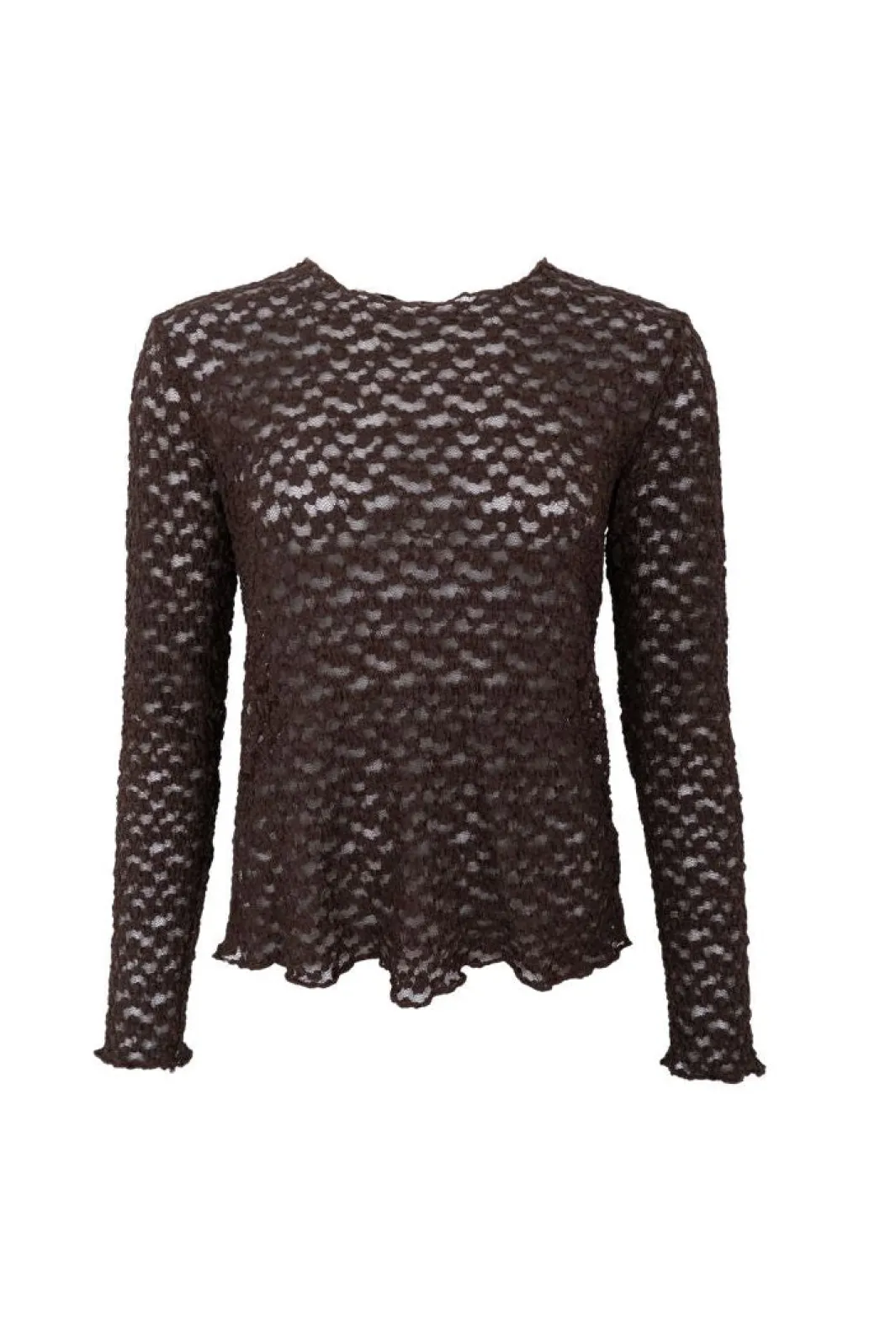 New Black Colour Bcblair Ls Lace Blouse 41049 Shirts