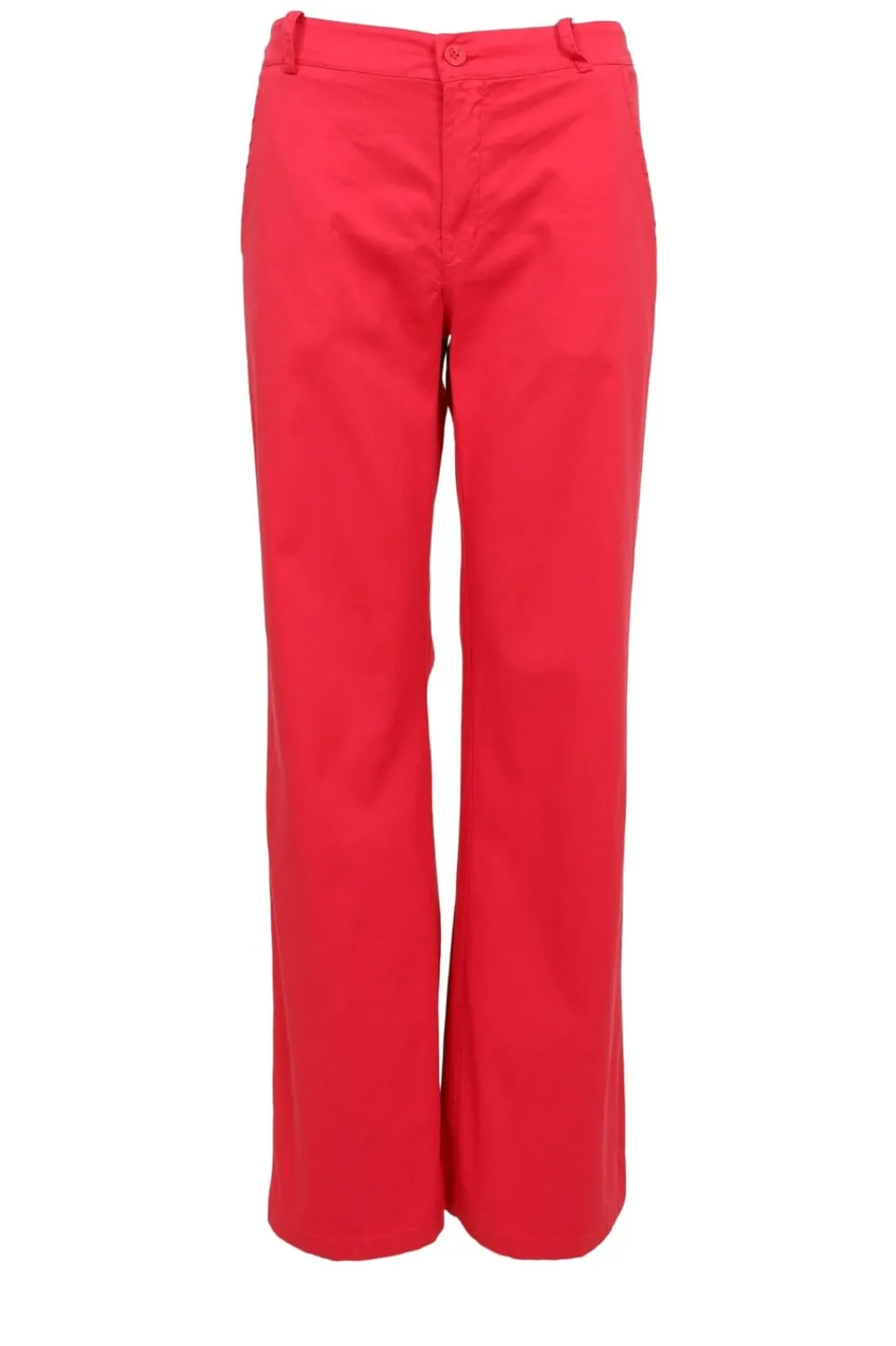 Outlet Black Colour Bcbox Canvas Stretch Pant 40443 Red
