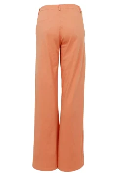 Online Black Colour Bcbox Canvas Stretch Pant 40443 Abricot