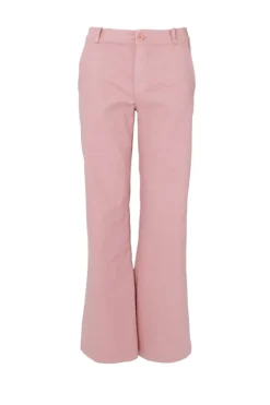 Outlet Black Colour Bcbox Canvas Stretch Pant Rose