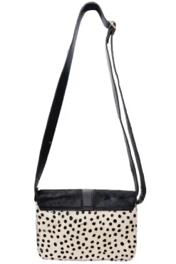Hot Black Colour Bccamila Crossover Bag Dot Comb