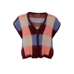 Discount Black Colour Bcchess Knit Vest 1213 Berry Mix