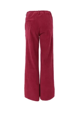 New Black Colour Bccora Corduroy Box Pant 40676 Wine