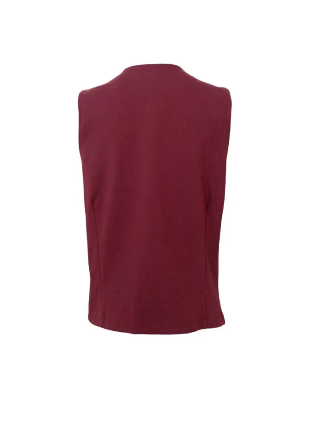 Outlet Black Colour Bcdavi Casual Vest 40991 Plum