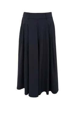 Outlet Black Colour Bcdavina Split Skirt 41040 Black