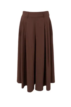 Clearance Black Colour Bcdavina Split Skirt 41040 Coffee
