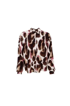 Clearance Black Colour Bcelisa Shirt 41034 Brown/Rose