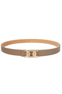 New Black Colour Bcenya Belt 10317 Taupe
