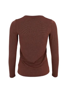 Hot Black Colour Bcfaye Lurex Blouse Coffee