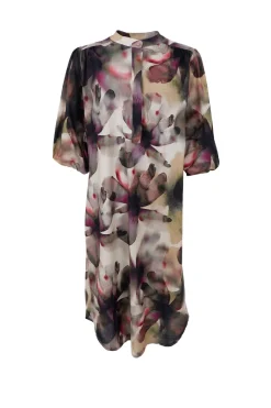 Sale Black Colour Bcfilora Dress 40904 Plum Flower