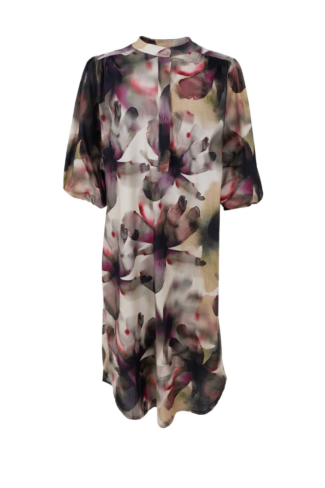 Sale Black Colour Bcfilora Dress 40904 Plum Flower