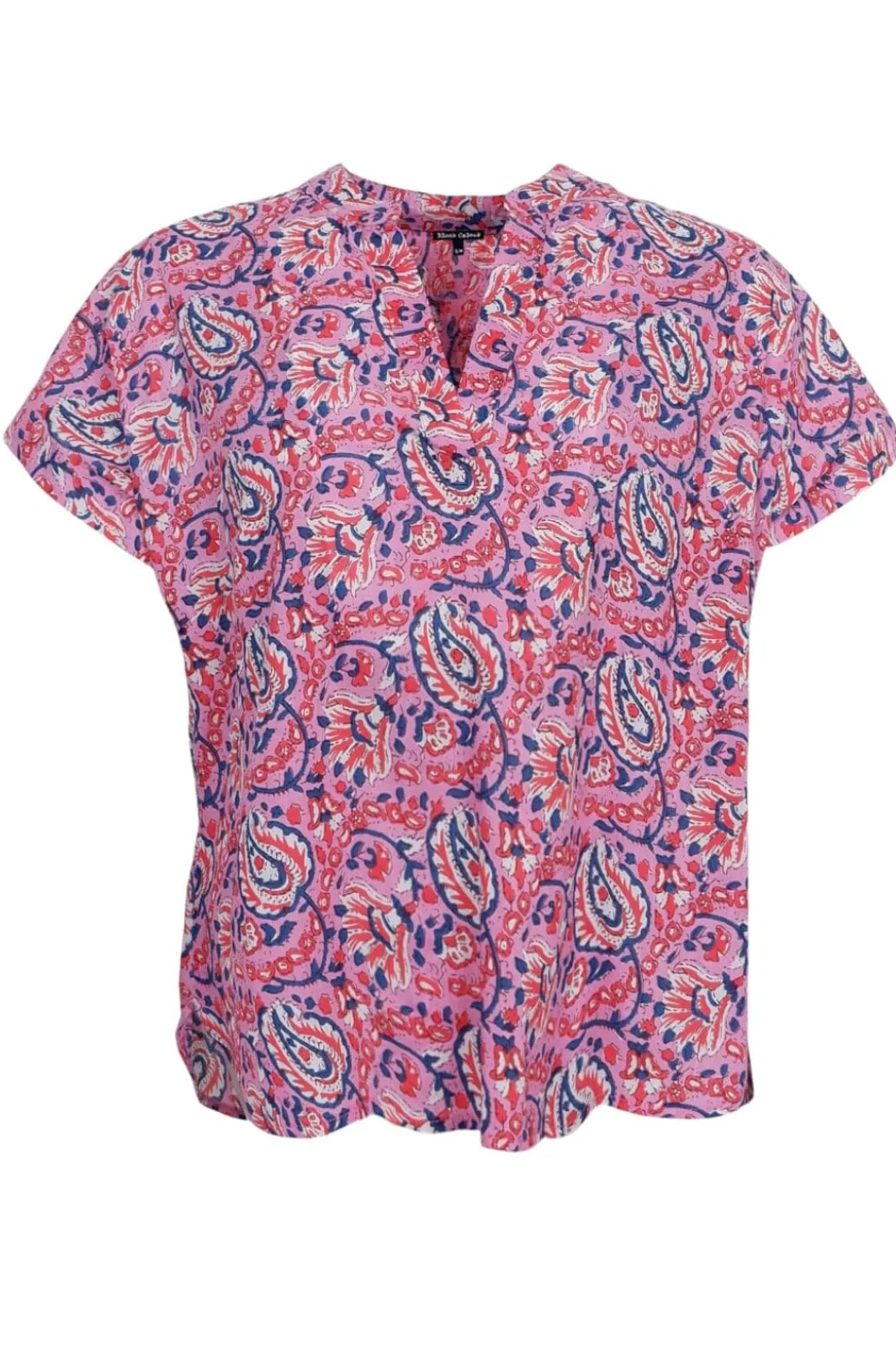 Hot Black Colour Bcflora S/S Blouse 39814 Victoria Pink