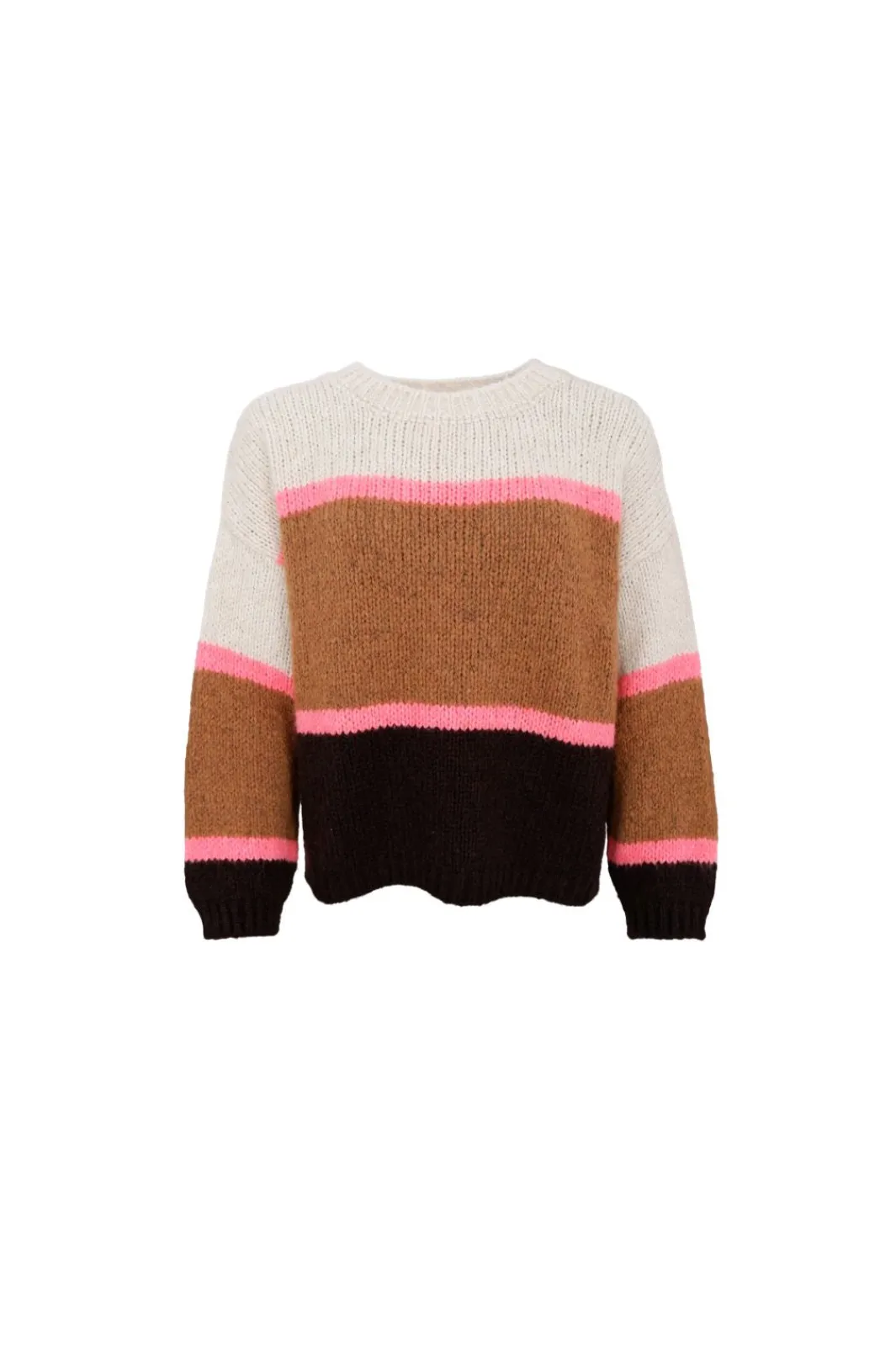 Outlet Black Colour Bchildur Knit Jumper 1234 Camel