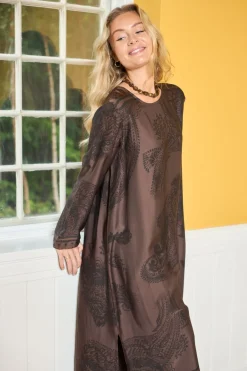 Discount Black Colour Bcjasmine Long Dress 40932 Coffee