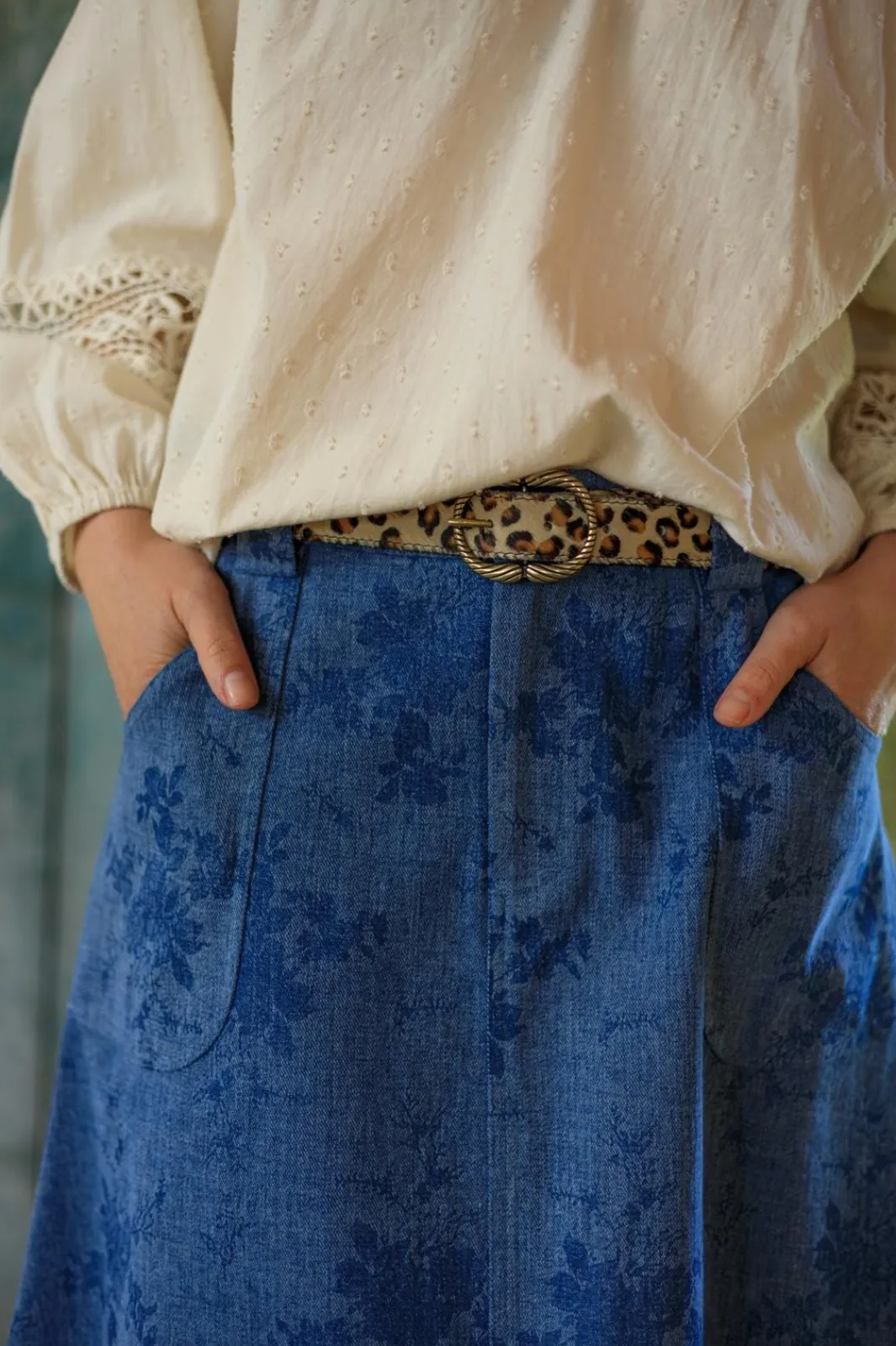Discount Black Colour Bcjenny Belt Leopard