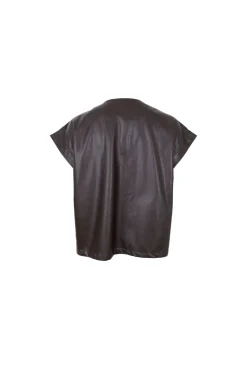 Hot Black Colour Bcjuliet Vegan Vest 40938 Coffee