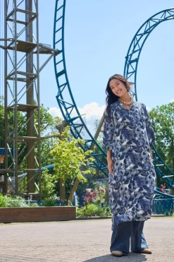 Online Black Colour Bckenna Shirt Dress 40927 Fall Blue