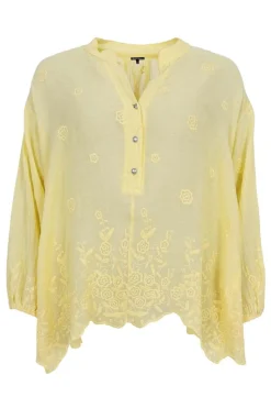 Sale Black Colour Bclaura Blouse 40869 Pastel Yellow