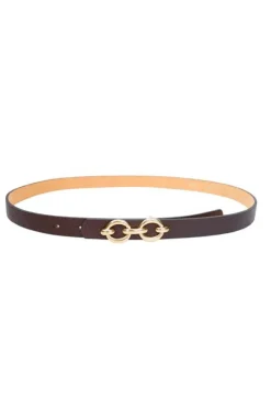 Online Black Colour Bclotus Belt 10299 Mocca