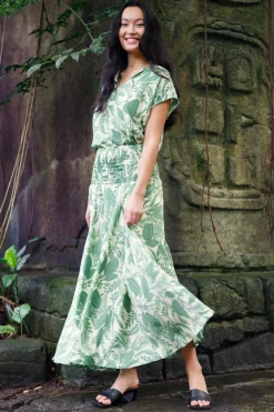 New Black Colour Bcluna Ane Blouse 39216 Sage Green