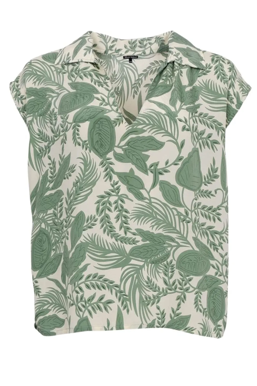 New Black Colour Bcluna Ane Blouse 39216 Sage Green