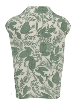 New Black Colour Bcluna Ane Blouse 39216 Sage Green