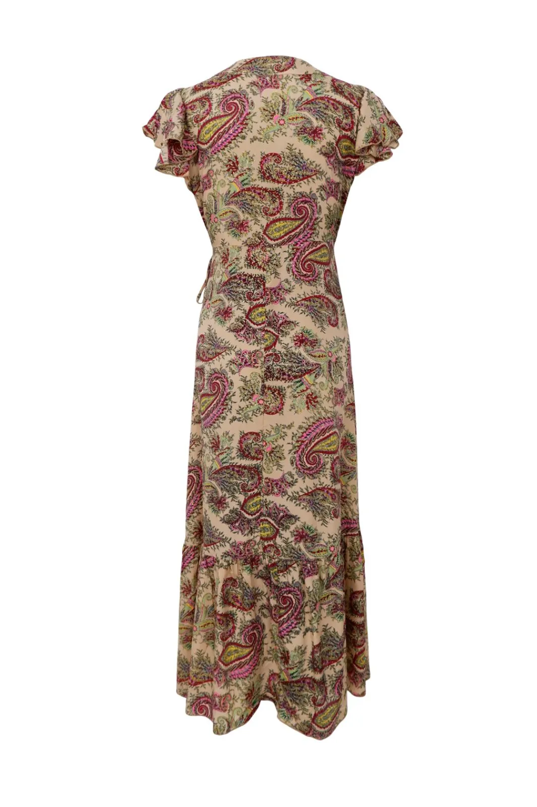 Black Colour Bcluna Flared Wrap Dress 39151 Ruby Meadow