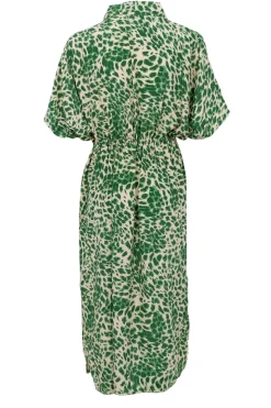Sale Black Colour Bcluna Kaftan Tie Dress 39214 Green Leo