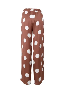 Black Colour Bcmabel Pant 40990 Mocca Dot