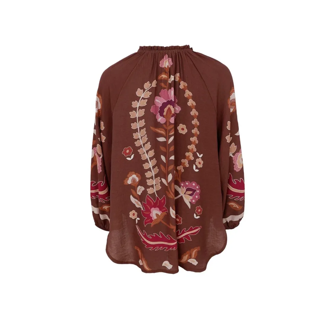 Online Black Colour Bcmarigold Blouse 41024 Coffee