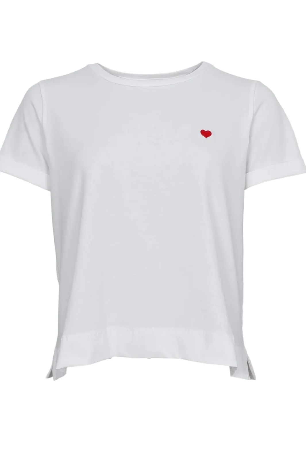 Black Colour Bcmay S/S Heart Tee 40871 Shirts