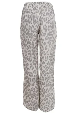 Outlet Black Colour Bcmelina Wide Linen Pant 40843 Natural Leo