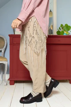 Best Black Colour Bcmemphis Barrel Pant 41026 Pearl