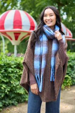 Online Black Colour Bcpenny Poncho 1219 Mocca