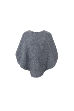 New Black Colour Bcpenny Poncho 1219 Grey