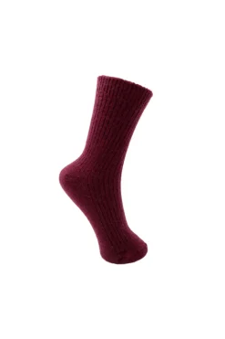 Outlet Black Colour Bcronja Wool Sock 4184 Wine