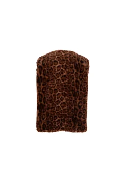 Hot Black Colour Bcshanti Vest 40954 Brown Leo
